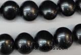 CSB818 15.5 inches 13*15mm oval shell pearl beads wholesale