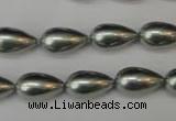 CSB865 15.5 inches 9*16mm teardrop shell pearl beads wholesale