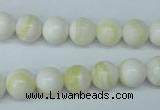 CSB953 15.5 inches 10mm round shell pearl beads wholesale