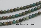 CSE5001 15.5 inches 4mm round natural sea sediment jasper beads