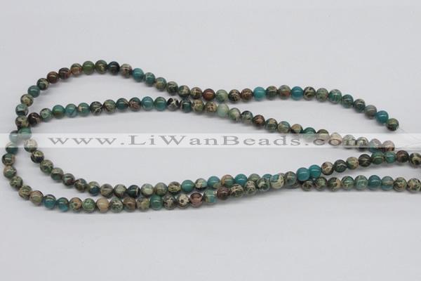 CSE5002 15.5 inches 6mm round natural sea sediment jasper beads