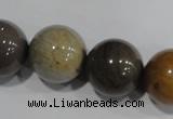 CSE5207 15.5 inches 18mm round sea sediment jasper beads wholesale