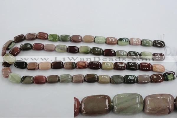 CSE5311 15.5 inches 8*14mm rectangle sea sediment jasper beads wholesale