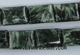 CSH12 15.5 inches 13*18mm rectangle natural seraphinite beads