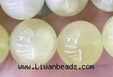 CSJ314 15.5 inches 9mm round serpentine new jade beads