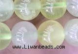 CSJ321 15.5 inches 10mm round serpentine new jade beads