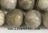 CSL154 15.5 inches 12mm round 

sliver leaf jasper beads wholesale