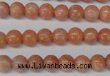 CSM03 15.5 inches 8mm round salmon stone beads wholesale