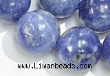 CSO15 15.5 inches 6mm round AB grade sodalite gemstone beads