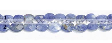 CSO24 6*8mm & 8*10mm A grade faceted oval sodalite beads