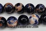 CSO263 15.5 inche 10mm round red sodalite gemstone beads wholesale