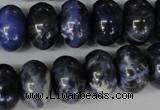 CSO53 15.5 inches 12*18mm rondelle sodalite gemstone beads