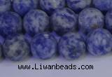 CSO533 15.5 inches 10mm round matte African sodalite beads wholesale