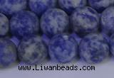 CSO534 15.5 inches 12mm round matte African sodalite beads wholesale