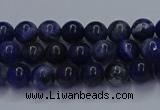 CSO610 15.5 inches 4mm round sodalite gemstone beads wholesale