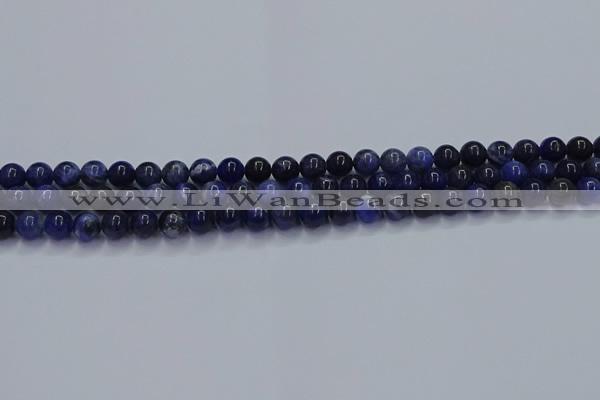 CSO611 15.5 inches 6mm round sodalite gemstone beads wholesale