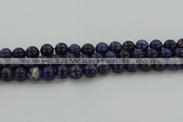 CSO635 15.5 inches 12mm round sodalite gemstone beads wholesale