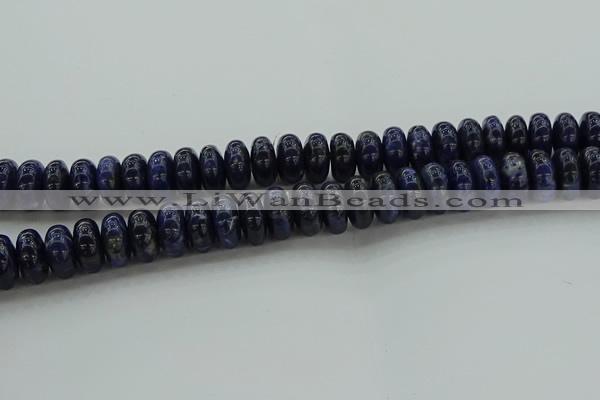 CSO655 15.5 inches 8*14mm rondelle sodalite gemstone beads