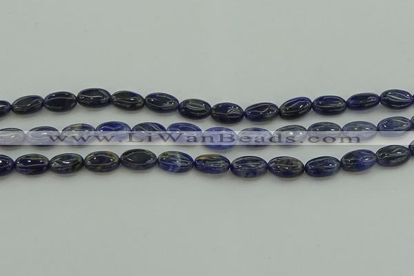 CSO678 15.5 inches 8*12mm oval sodalite gemstone beads