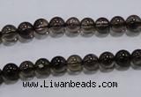 CSQ100 15.5 inches 6mm round grade AA natural smoky quartz beads