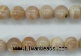 CSS201 15.5 inches 10mm round natural sunstone beads