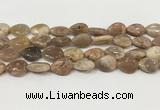 CSS408 15.5 inches 13*18mm flat teardrop sunstone beads wholesale