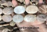 CSS418 15.5 inches 25*35mm oval sunstone beads wholesale