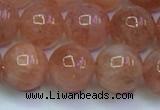 CSS715 15.5 inches 9mm round natural golden sunstone beads