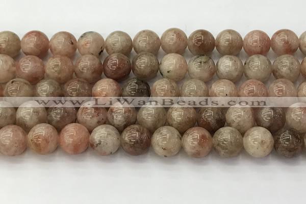 CSS724 15.5 inches 12mm round sunstone beads wholesale