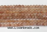 CSS761 15.5 inches 6mm round golden sunstone beads wholesale