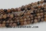 CST01 15.5 inches 4mm round staurolite gemstone beads wholesale