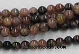 CST02 15.5 inches 6mm round staurolite gemstone beads wholesale