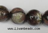 CST40 15.5 inches 20mm round staurolite gemstone beads wholesale