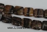 CST42 15.5 inches 12*12mm square staurolite gemstone beads wholesale