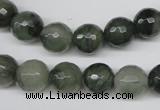 CSW14 15.5 inches 10mm faceted round seaweed quartz beads wholesale