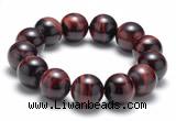 CTB10 8 inches 16mm round red tiger eye stretch bracelet