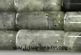 CTB1041 15 inches 8*16mm - 8*18mm tube labradorite beads