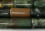 CTB1045 15 inches 8*16mm - 8*18mm tube Indian agate beads