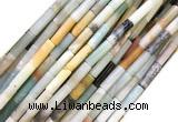 CTB1060 15 inches 4*13mm tube colorful amazonite beads wholesale