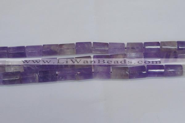 CTB214 15.5 inches 13*18mm faceted tube natural ametrine beads