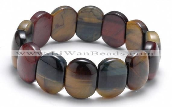 CTB22 7.5 inches 8*14mm tiger eye stretch bracelet wholesale