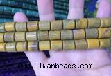 CTB258 15.5 inches 10*12mm tube natural ocean jasper beads