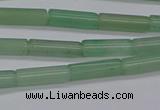 CTB326 15.5 inches 4*13mm tube green aventurine beads wholesale