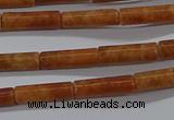 CTB336 15.5 inches 4*13mm tube tiger skin jasper beads wholesale