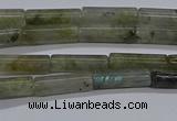 CTB353 15.5 inches 4*13mm tube labradorite beads wholesale