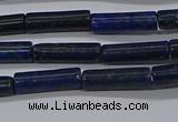 CTB357 15.5 inches 4*13mm tube lapis lazuli beads wholesale