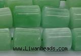 CTB520 15.5 inches 10*13mm triangle jade beads wholesale