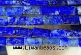 CTB825 15.5 inches 2*4mm tube lapis lazuli beads wholesale