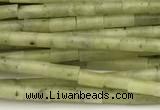 CTB964 15 inches 2*4mm tube jade beads