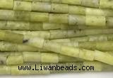 CTB967 15 inches 2*4mm tube jade beads